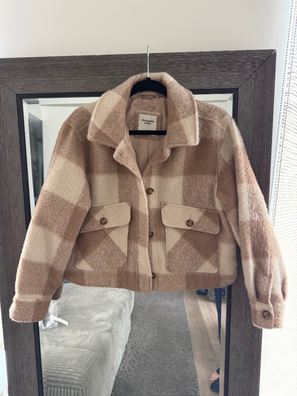 Abercombie Plaid Shirt Jacket